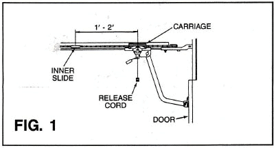 How To Adjust Travel Limits On A Liftmaster Garage Door Opener With Manual Adjustment Controls Youtube