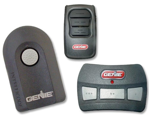 Le bouton d'apprentissage de la porte de garage Genie - Genie Remote Transmitters