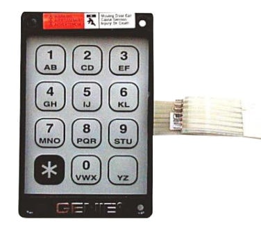 GENIE Keypad Only with Ribbon | GenieDoor Garage genie garage door opener wiring instructions 